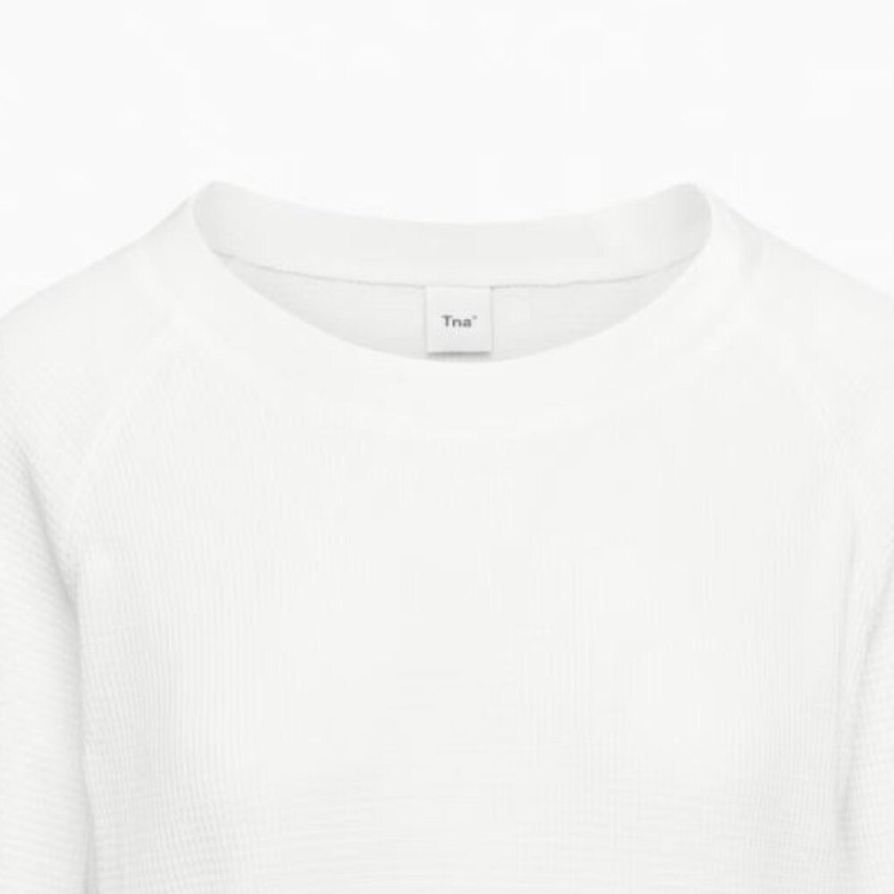 FLASH SALE - $10.00 - Aritzia - TNA Waffle-knit Short-sleeved